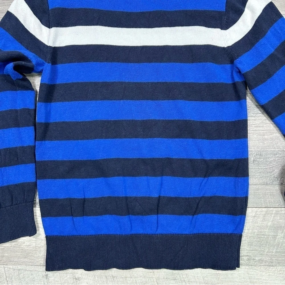 Children's Place Boys Blue Striped Sweater M